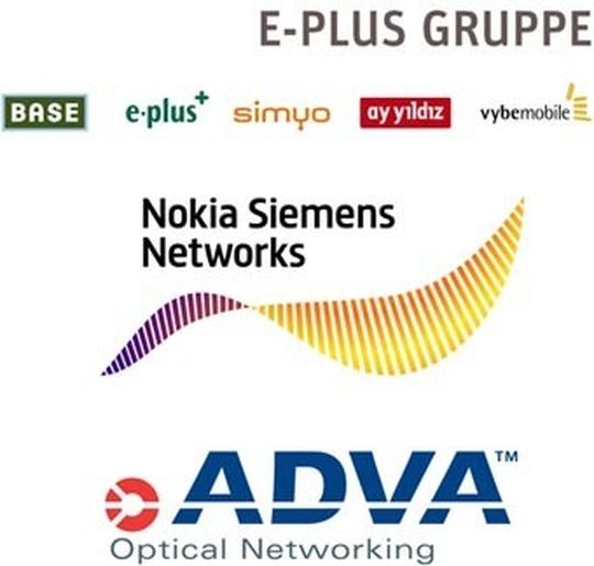 Das Backbone-Netz der E-Plus-Gruppe basiert auf Plattformen von Nokia Siemens Networks und ADVA Optical Networking. Das Backbone-Netz der E-Plus-Gruppe basiert auf Plattformen von Nokia Siemens Networks und ADVA Optical Networking.