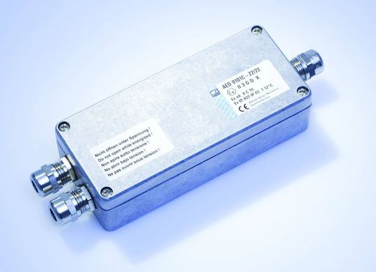 Die digitale AED-Aufnehmerelektroniken verarbeiten die Signale von DMS-Vollbrücken-Aufnehmern direkt vor Ort und stellen sie digital über verschiedene Schnittstellen zur Verfügung. (Bild: HBM)