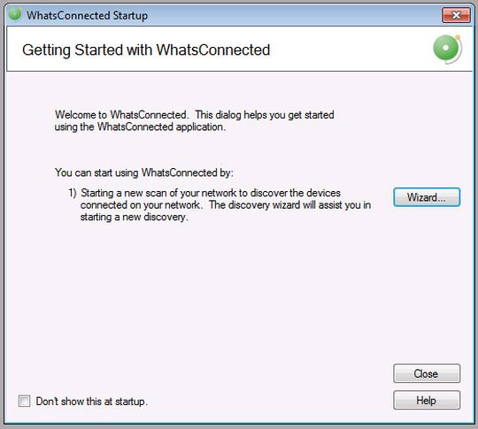 So arbeiten Sie mit WhatsUp und WhatsConnected So arbeiten Sie mit WhatsUp und WhatsConnected
