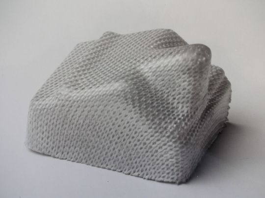 Glasfaser-Tiefziegteil (Bild: Buck)