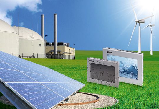 Die Zukunftsmärkte der Automatisierung wie regenerative Energien setzen neue Rahmenbedingungen für den Einsatz industrietauglicher Bediengeräte. (Bild: Phoenix Contact)
