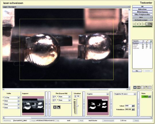 Für Anwendungen, bei denen sich Laserschweissen empfiehlt, entwickelt Modus applikationsgerechte Kamerasysteme zur zuverlässigen automatischen optischen Inspek- tion der Verbindungen. (Bild: Modus) Für Anwendungen, bei denen sich Laserschweissen empfiehlt, entwickelt Modus applikationsgerechte Kamerasysteme zur zuverlässigen automatischen optischen Inspek- tion der Verbindungen. (Bild: Modus)