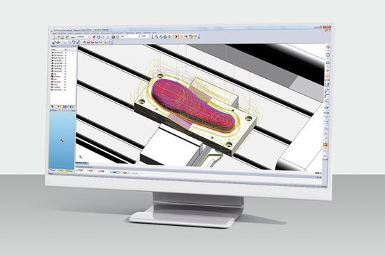 Im CAM-System stehen jederzeit aktuelle Ist-Daten zur Verfügung. (Bild: Zoller) Im CAM-System stehen jederzeit aktuelle Ist-Daten zur Verfügung. (Bild: Zoller)
