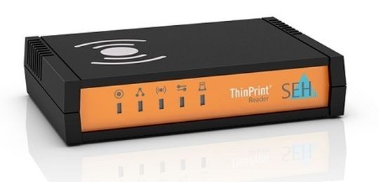 Der Thinprint Reader TPR-10 dient zur Authentifizierung für sicheres Drucken. Der Thinprint Reader TPR-10 dient zur Authentifizierung für sicheres Drucken.