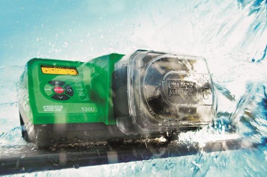 Schlauchpumpe 520 von Watson-Marlow für große Fördermengen bei hoher Präzision (Bild: Watso-Marlow)