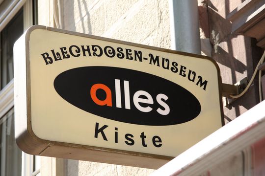 Das Blechdosen-Museum in Karlsruhe: ein ungewöhnlicher Museumsbesuch. Bild: Michel Das Blechdosen-Museum in Karlsruhe: ein ungewöhnlicher Museumsbesuch. Bild: Michel