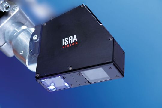 SGS-3D-Sensor für den automatisierten Einbau von Front- und Heckscheiben. (Bild: Isra Vision) SGS-3D-Sensor für den automatisierten Einbau von Front- und Heckscheiben. (Bild: Isra Vision)