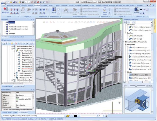 Die Webinar-Reihe von ISD widmet sich dem Bereich Konstruktion: Profilverlegung, Anschlüsse, Werkstattzeichnungen, Stücklisten, Metallverarbeitung, Datenverwaltung und projektorientiertes 3D-Engineering. (Bild: ISD) Die Webinar-Reihe von ISD widmet sich dem Bereich Konstruktion: Profilverlegung, Anschlüsse, Werkstattzeichnungen, Stücklisten, Metallverarbeitung, Datenverwaltung und projektorientiertes 3D-Engineering. (Bild: ISD)
