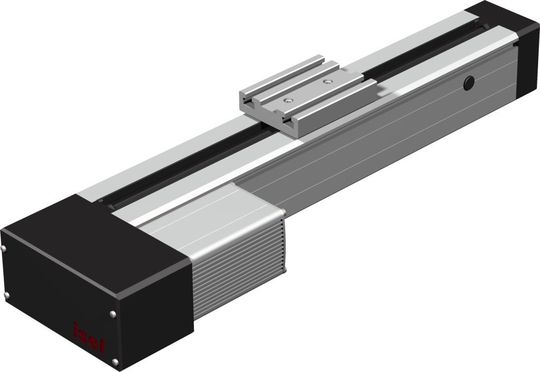 Lineareinheiten LES 4 mit Kugelgewindetrieben (Bild: isel) Lineareinheiten LES 4 mit Kugelgewindetrieben (Bild: isel)