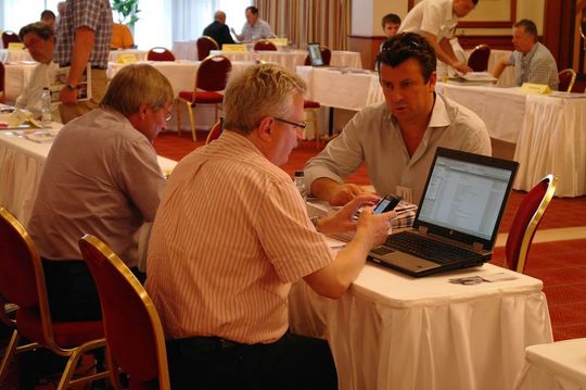 Händlermarkt bei der EAMTM Conference 2011. (Bild: Schreier)