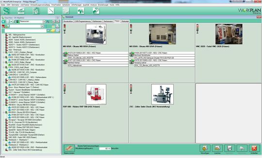 WorkPlan sorgt bei Mangel unter anderem für Transparenz in der Fertigungsplanung. Bilder: Mangel Formenbau (Bilder: Mangel Formenbau)