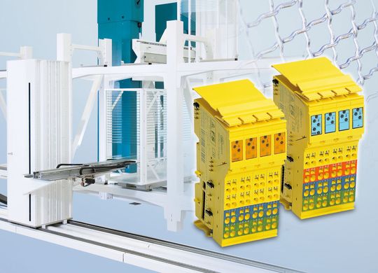 Die SafetyBridge Technology steht für eine netzwerk- und steuerungsunabhängige Safety-Lösung zur Übertragung und Auswertung sicherheitsgerichteter Signale. (Bild: Phoenix Contact)