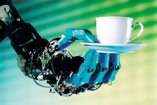 DLR-Roboterhand. (Bild: DLR) DLR-Roboterhand. (Bild: DLR)