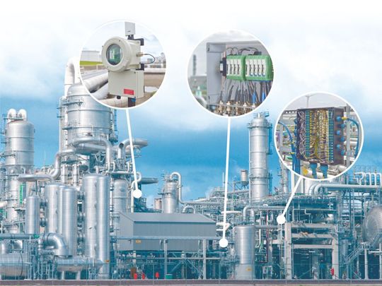 4-20 mA, fieldbus, or wireless technology — the choice of a technology must take into account the application and its particular requirements. (Picture: Phoenix Contact) 4-20 mA, fieldbus, or wireless technology — the choice of a technology must take into account the application and its particular requirements. (Picture: Phoenix Contact)