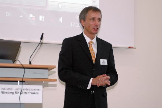Begrüsste die Besucher des 20. Automation Day in Nürnberg: Michael Sperber, infoteam Software. Begrüsste die Besucher des 20. Automation Day in Nürnberg: Michael Sperber, infoteam Software.