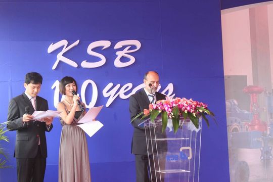 “By opening this new production site we have reached another milestone on our way to expanding our activities in the local Chinese market as well as in valve business worldwide,” stated Dr. Peter Buthmann, representing the Board of Management at the opening ceremony in Changzhou. (Picture: KSB) “By opening this new production site we have reached another milestone on our way to expanding our activities in the local Chinese market as well as in valve business worldwide,” stated Dr. Peter Buthmann, representing the Board of Management at the opening ceremony in Changzhou. (Picture: KSB)
