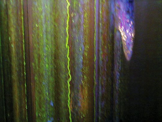 Umlaufender Riss – so sind Gasturbinen nicht mehr sicher zu betreiben. (Bild: Alstom)