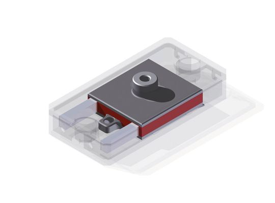Bild 1: Zur Vibrationsdämpfung wurde ein Stapelaktor entwickelt, der Gegenschwingungen erzeugt. (Bild: Fraunhofer LBF)