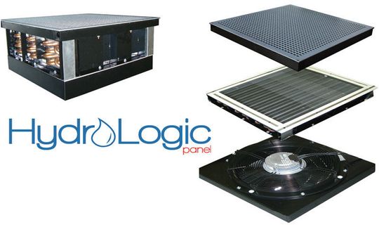 Das Doppelbodensystem für die Wasserkühlung in Rechenzentren Hudrologic Panel Das Doppelbodensystem für die Wasserkühlung in Rechenzentren Hudrologic Panel
