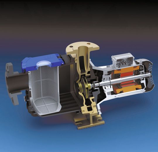 Umwälzpumpe WATERblue-H (Bild: Herborner Pumpenfabrik)