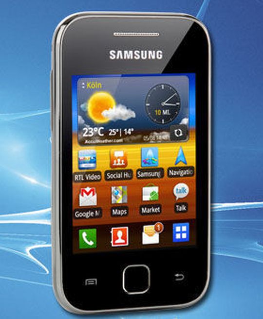 Norma verkauft das Samsung Galaxy Y für 117 Euro. Norma verkauft das Samsung Galaxy Y für 117 Euro.