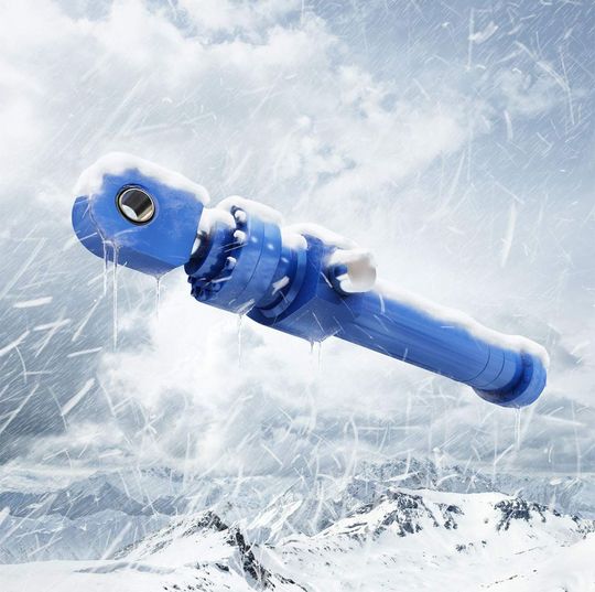 Tieftemperaturzylinder (Bild: Hoven Hydraulik)