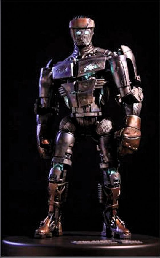 Filmrobotermodell im Maßstab 1:5 (Bild: Objet)