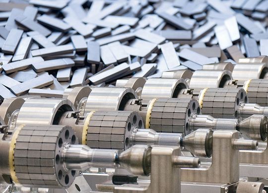 Unter der Leitung von Siemens soll ein Konsortium erarbeiten, wie sich Elektromotoren recyceln lassen, um die Metalle der Seltenen Erden zu nutzen. (Bild: Siemens)
