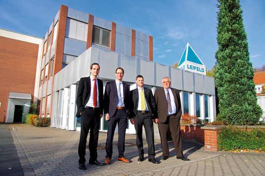 Der neue Vorstand von Leifeld Metal Spinning. (Bild: Leifeld) Der neue Vorstand von Leifeld Metal Spinning. (Bild: Leifeld)