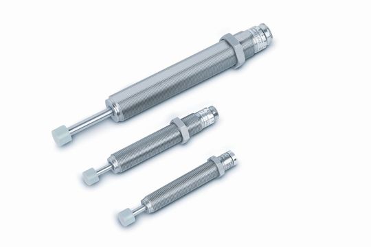 Einbaufertige hydraulische Industriestoßdämpfer (Bild: NovoNox)