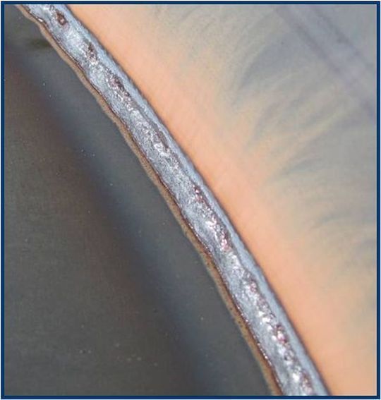 Durchbrand Rückseite (Bild: Cloos)