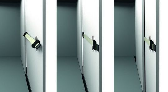 Das patentierte Schiebetürschloss lässt bis zu vier herkömmliche Schlösser überflüssig werden. (Bild: Burg)