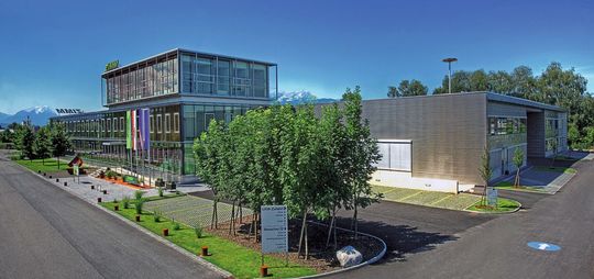Sitz der Zimm Maschinenelemente GmbH in Lustenau/Vorarlberg. (Zimm) Sitz der Zimm Maschinenelemente GmbH in Lustenau/Vorarlberg. (Zimm)