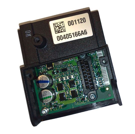 Das Steuergerät verarbeitet die Sensorsignale und regelt den aktiven Tilger. (Bild: ContiTech) Das Steuergerät verarbeitet die Sensorsignale und regelt den aktiven Tilger. (Bild: ContiTech)