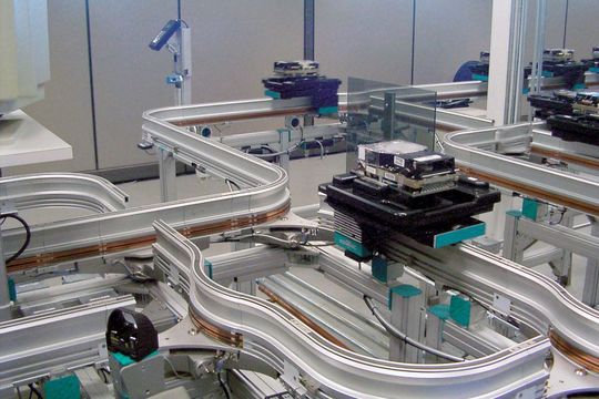 Montrac-Anwendung. (Bild: Montratec) Montrac-Anwendung. (Bild: Montratec)