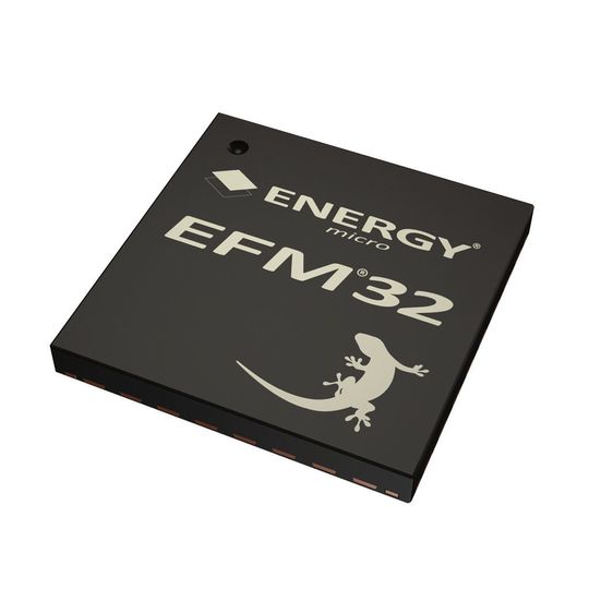 Energy Micro EFM32 Gecko: Die Mikrocontroller-Familie arbeitet in Spannungsbereichen von +1,8 V bis + 3,8 V mit einer maximalen Taktfrequenz von 32 MHz Energy Micro EFM32 Gecko: Die Mikrocontroller-Familie arbeitet in Spannungsbereichen von +1,8 V bis + 3,8 V mit einer maximalen Taktfrequenz von 32 MHz
