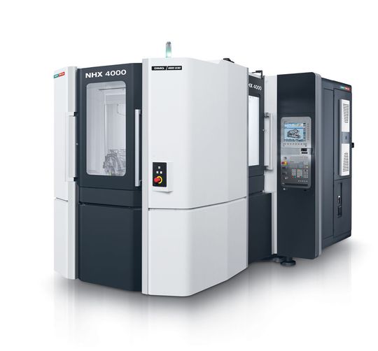 Die Highlights im Bereich der Horizontalzentren sind die neue DMC 60 H linear und die NHX 4000. Die Highlights im Bereich der Horizontalzentren sind die neue DMC 60 H linear und die NHX 4000.