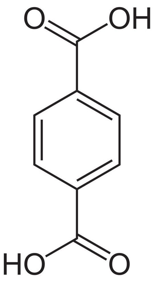 Terephthalic Acid (Picture: Wikimedia Commons) Terephthalic Acid (Picture: Wikimedia Commons)