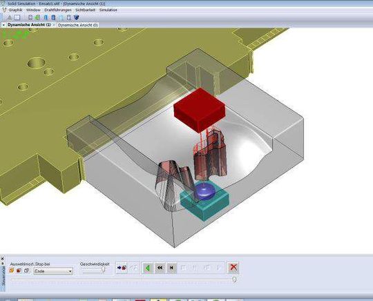 Die speziell für das Drahtschneiden entwickelte Featureerkennung findet Bohrungen, offene und geschlossene Matrizen und Stempel, konstante und variable Koniken, 4-Achsen Geometrien und neu in V19 auch Koniken mit fixem oder variablem Bund direkt vom Volumenmodell. (Bild: Mecadat CAD/CAM)
