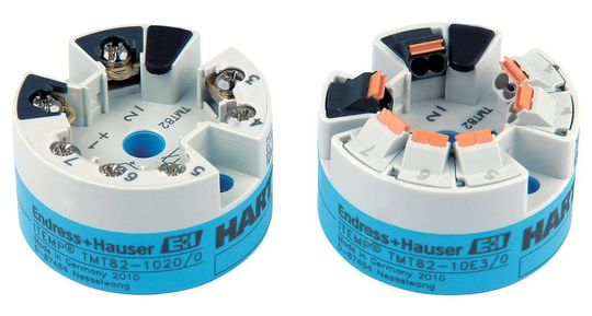 Der neue 2-Kanal-Temperatur-Kopftransmitter mit Hart-Protokoll (Bild: Endress+Hauser) Der neue 2-Kanal-Temperatur-Kopftransmitter mit Hart-Protokoll (Bild: Endress+Hauser)