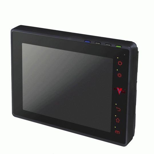 Das Staplerterminal "Pro-V-Pad" (sprich: Profi-Pad) von Prologistik feiert auf der Logimat 2012 Premiere. (Bild: Prologistik) Das Staplerterminal "Pro-V-Pad" (sprich: Profi-Pad) von Prologistik feiert auf der Logimat 2012 Premiere. (Bild: Prologistik)