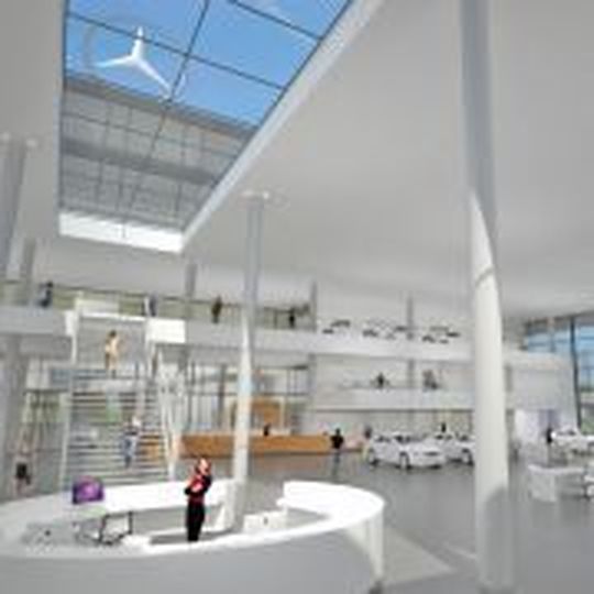 Am Albersloher Weg in Münster baut Beresa ein neues Autohaus für Pkw. Am Albersloher Weg in Münster baut Beresa ein neues Autohaus für Pkw.