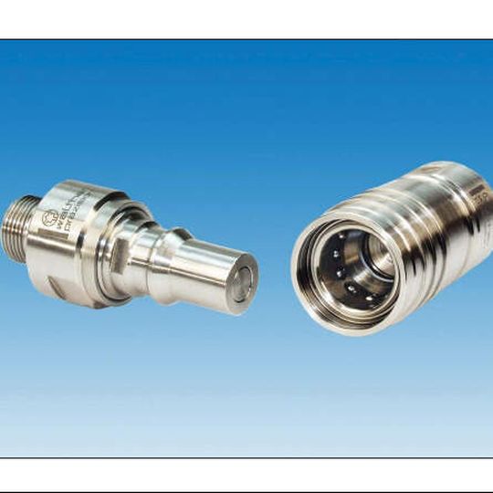 Mitteldruck-Clean-Break-Kupplung von Walther (Bild: Walther Präzision)