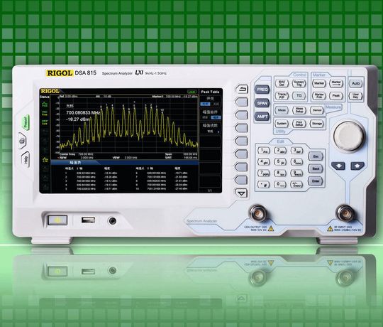 Spektrum-Analysator DSA800: Für Quereinsteiger in das Gebiet der EMV eignen sich die Einstiegsgeräte von Rigol, um brauchbare Messergebnisse zu bekommen. Spektrum-Analysator DSA800: Für Quereinsteiger in das Gebiet der EMV eignen sich die Einstiegsgeräte von Rigol, um brauchbare Messergebnisse zu bekommen.