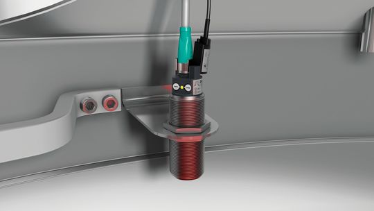 Parametrierung eines Ultraschallsensors für die Füllstandsmessung (Bilder: Pepperl+Fuchs) Parametrierung eines Ultraschallsensors für die Füllstandsmessung (Bilder: Pepperl+Fuchs)