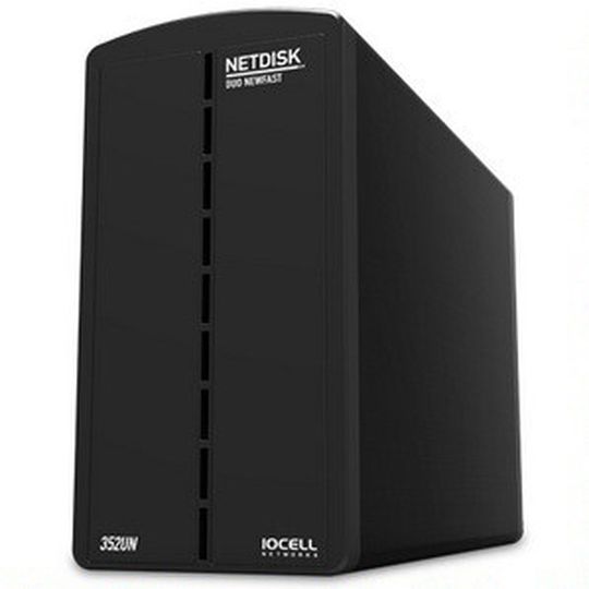 Die NDAS-Lösung Netdisk 352UN bietet Platz für zwei Drei-Terabyte-HDDs. Die NDAS-Lösung Netdisk 352UN bietet Platz für zwei Drei-Terabyte-HDDs.