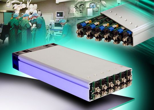 CompuMess bietet als „PowerPac“ bezeichnete Stromversorgungen in zwei Gehäusegrößen an, die nach EN 60601-1 3rd zertifiziert sind. (Bild: CompuMess) CompuMess bietet als „PowerPac“ bezeichnete Stromversorgungen in zwei Gehäusegrößen an, die nach EN 60601-1 3rd zertifiziert sind. (Bild: CompuMess)
