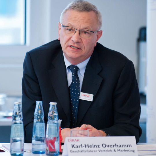 „Wir haben Ende vergangenen Jahres unsere kundennahen Leistungen evaluiert und festgestellt, dass wir den Kundennutzen in einigen Bereichen noch verbessern können“, erklärte der Geschäftsführer Vertrieb und Marketing Karl-Heinz Overhamm von Dirak. (Bild: Dirak) „Wir haben Ende vergangenen Jahres unsere kundennahen Leistungen evaluiert und festgestellt, dass wir den Kundennutzen in einigen Bereichen noch verbessern können“, erklärte der Geschäftsführer Vertrieb und Marketing Karl-Heinz Overhamm von Dirak. (Bild: Dirak)