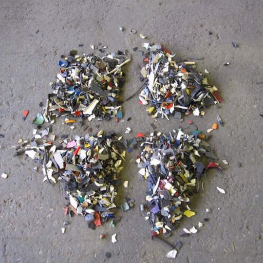 Elektoschrott besteht zu mehr als einem Fünftel aus Kunststoff. (Bild: EMPA) Elektoschrott besteht zu mehr als einem Fünftel aus Kunststoff. (Bild: EMPA)