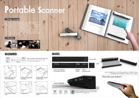 Einfach und schnell Buchseiten einscannen und via USB zum angeschlossenen Rechner übertragen